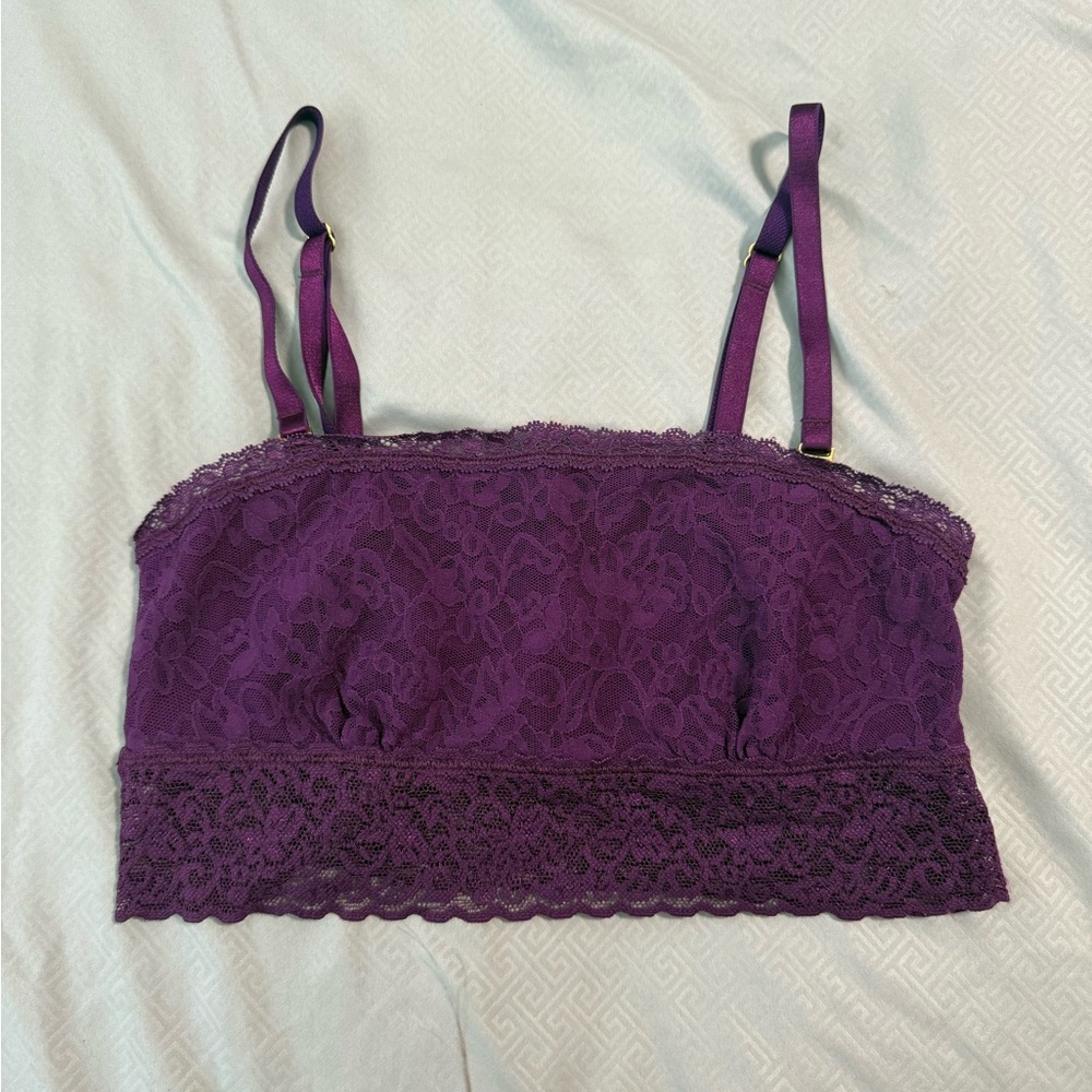 Purple Lace Bralette